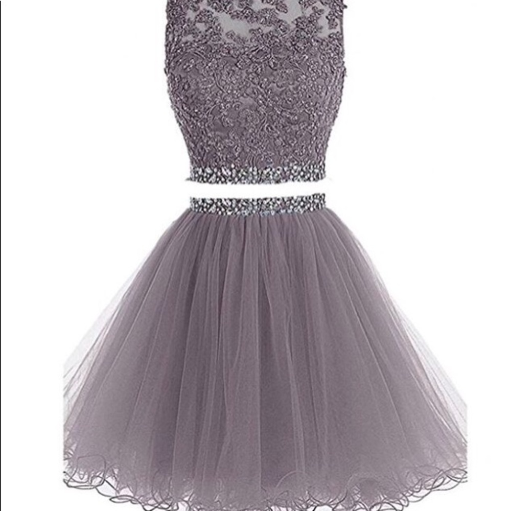 2 piece Homecoming dress